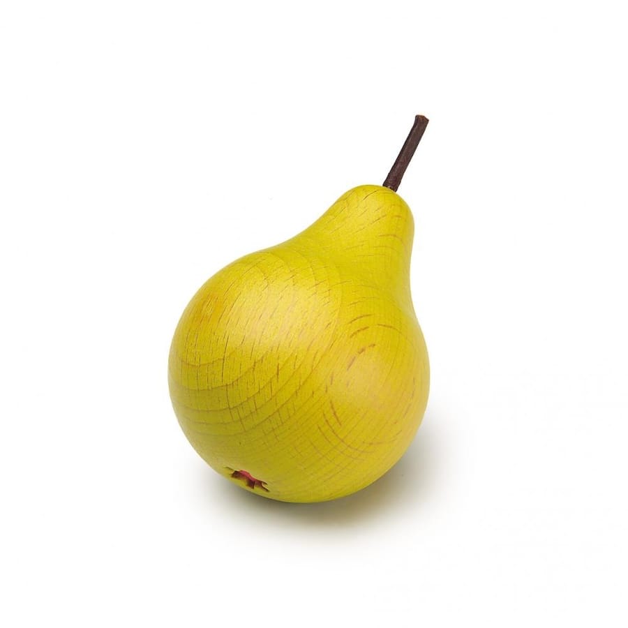 Erzi Spielzeuglebensmittel Birne grün
