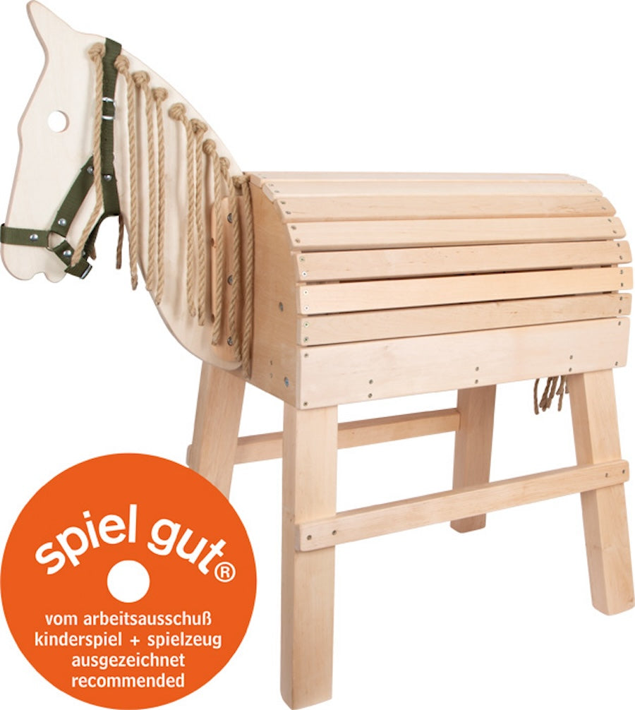 Holzpferd groß