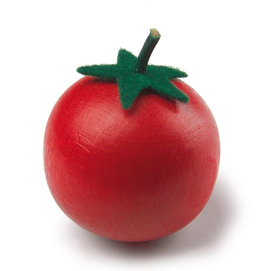 Erzi Spielzeuglebensmittel Erzi Holz-Tomate – Kaufladen & Kinderküche ab 3 Jahre