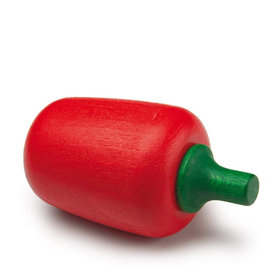 Erzi Spielzeuglebensmittel Erzi Holz-Paprika – Kaufladen & Kinderküche ab 3 Jahre