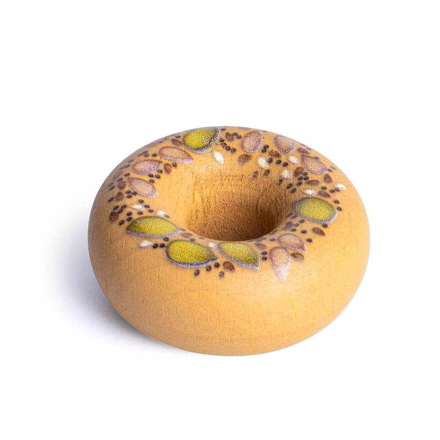 Erzi Spielzeuglebensmittel Erzi Holz-Bagel – für Kaufladen & Kinderküche, ab 3 Jahren