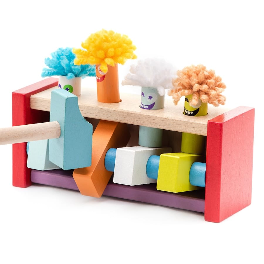 Cubika Bausteine & Bauspielzeug Hammerbank "Jumping Clowns" Cubika