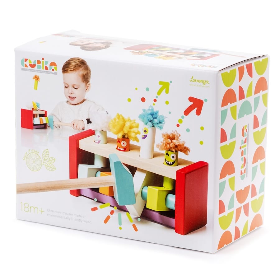 Cubika Bausteine & Bauspielzeug Hammerbank "Jumping Clowns" Cubika