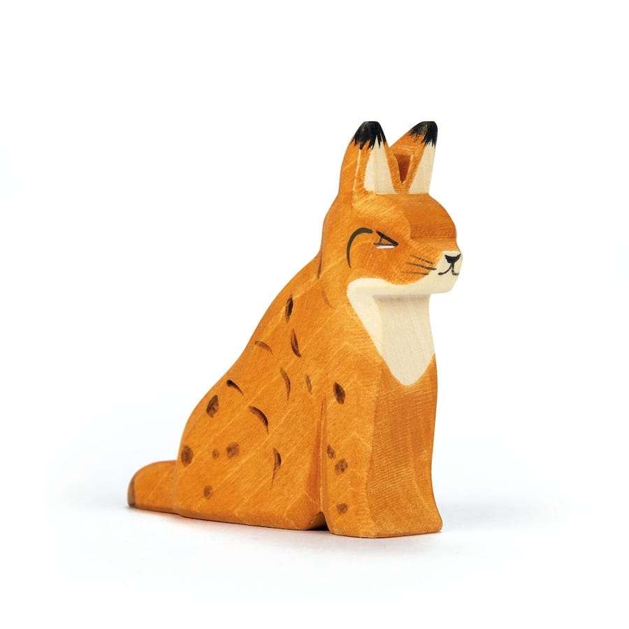 Ostheimer Holzfiguren Ostheimer Luchs sitzend