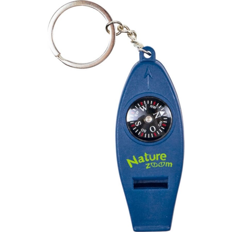 Multi-Pfeife Nature Zoom mit Kompass, Lupe & Thermometer – Die Spiegelburg