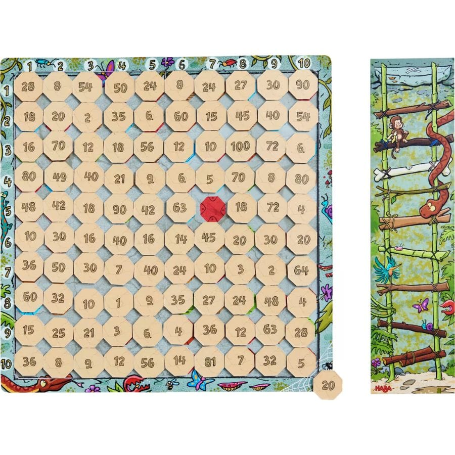 HABA Legespiele HABA Abenteuer 1x1 – Zahlencode-Spiel, ab 7 Jahre