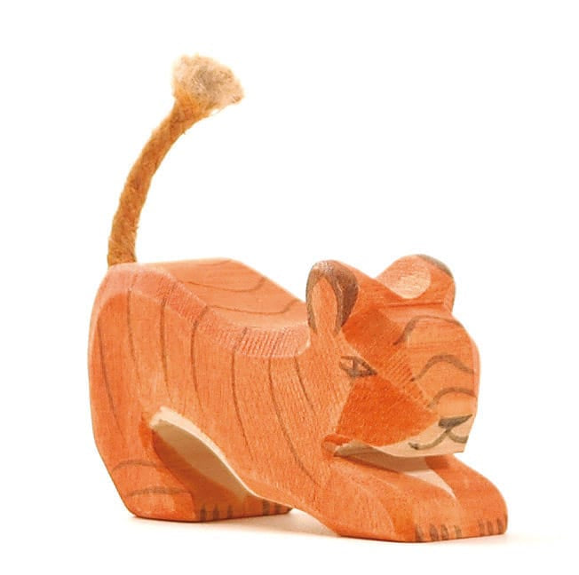 Ostheimer Holzfiguren Ostheimer Tiger klein lauernd