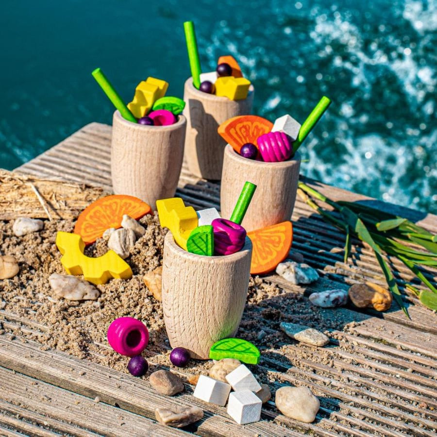 Erzi Kaufladenzubehör Erzi Sortierung Fresh Lemonade , aus Holz für Kinderküche & Kaufladen, ab 3 Jahre