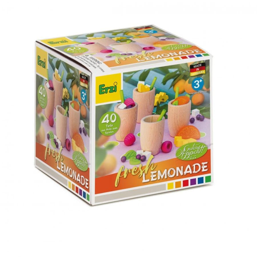 Erzi Kaufladenzubehör Erzi Sortierung Fresh Lemonade , aus Holz für Kinderküche & Kaufladen, ab 3 Jahre
