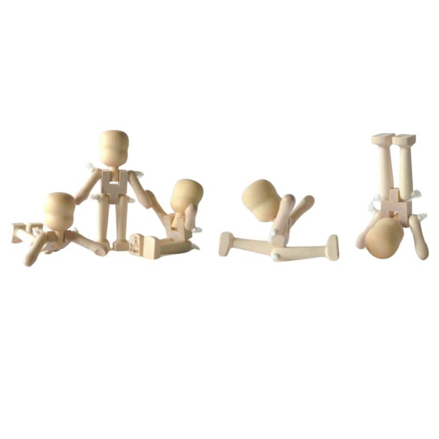 Annedore Krebs Puppen, Spielkombinationen & Spielzeugfiguren Puppenhaus Püppchen Mädchen mit Zöpfen, Haare braun, Strohhut