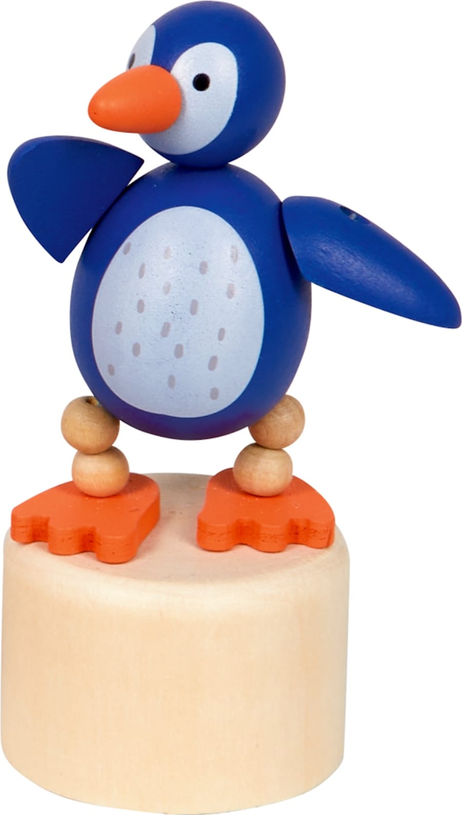 Spiegelburg Action- & Spielzeugfiguren Blau Wackel-Zappel-Tier - Drücktier