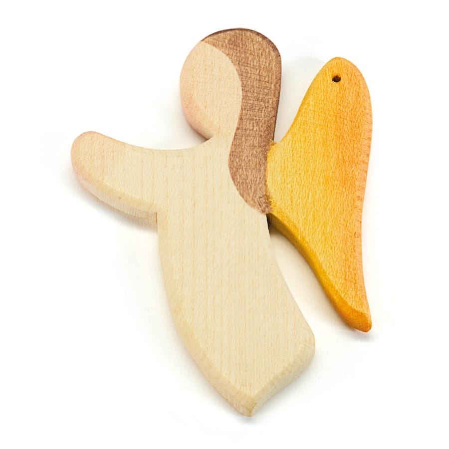 Ostheimer Dekoration Weiß Ostheimer Engelchen Anhänger in 6 Farben, Holz