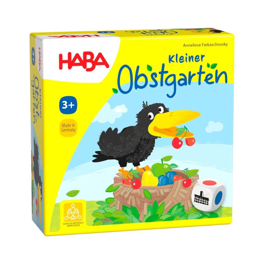 HABA Lernspielzeug HABA Kleiner Obstgarten – Kooperatives Sammelspiel ab 3 Jahren