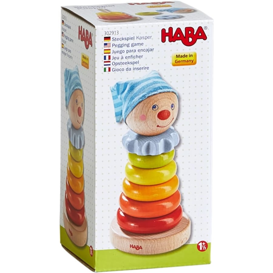 Haba Sortier-, Stapel- & Steckspielzeug Steckspiel Kasper