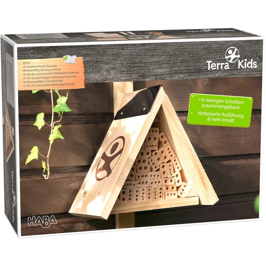 Haba Kunst- & Bastelsets Terra Kids Insektenhotel-Bausatz