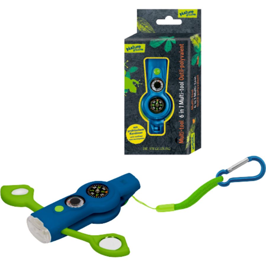 Nature Zoom 6-in-1 Multi-Tool für Kinder – Outdoor Gadget von Spiegelburg