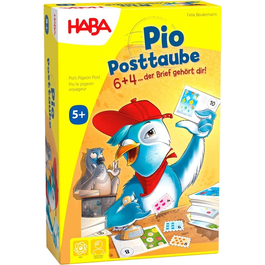 Haba Lernspielzeug Pio Posttaube