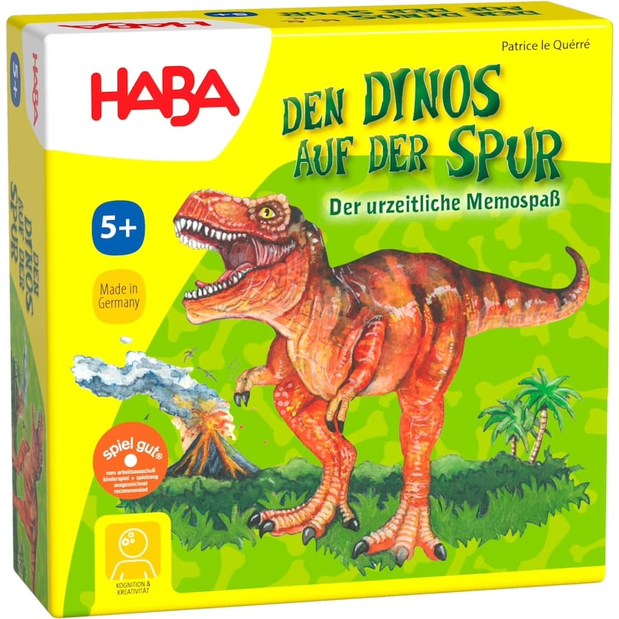 Haba Gesellschaftsspiel Den Dinos auf der Spur - Geschenkzwerge