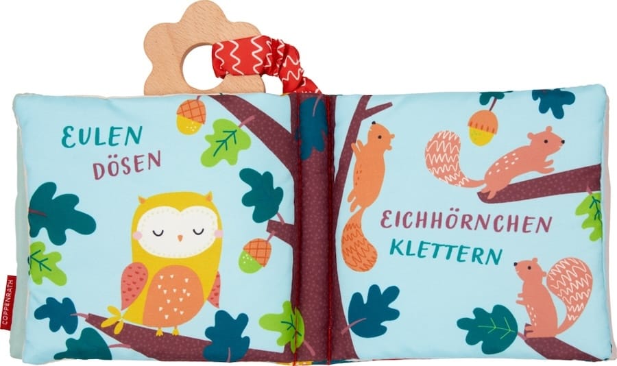 Spiegelburg Greifling Mein Beißring-Kuschelbuch: Waldfreunde (Fühlen&begreifen) Waldfreunde