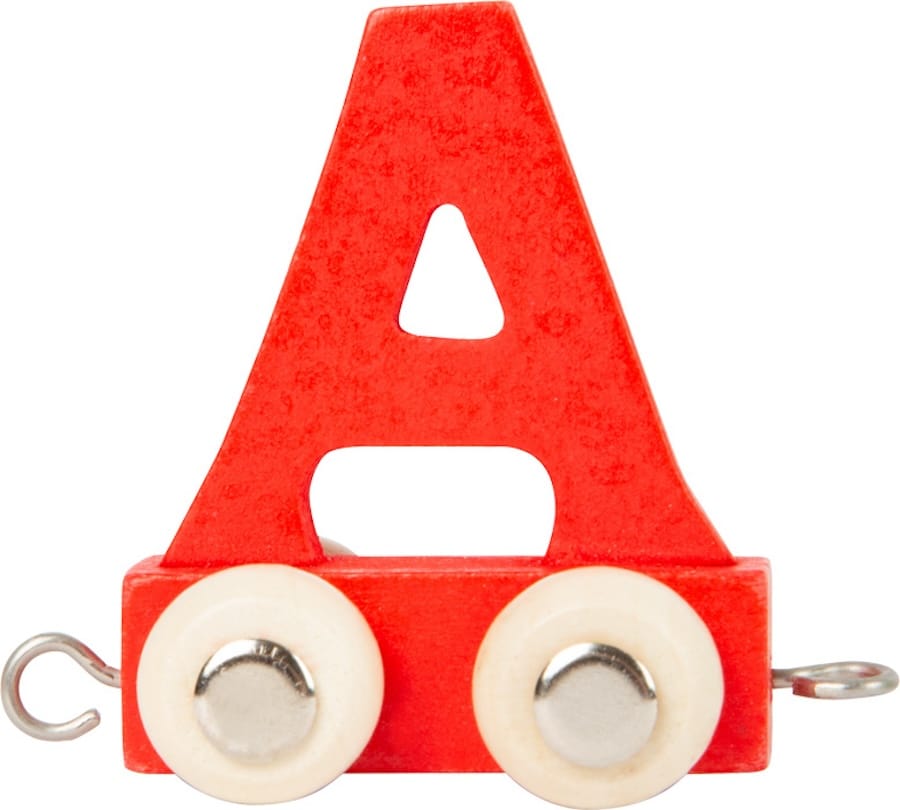 Legler Dekoration A bunt Buchstabenzug Namenszug aus Holz – Personalisierte Geschenkidee