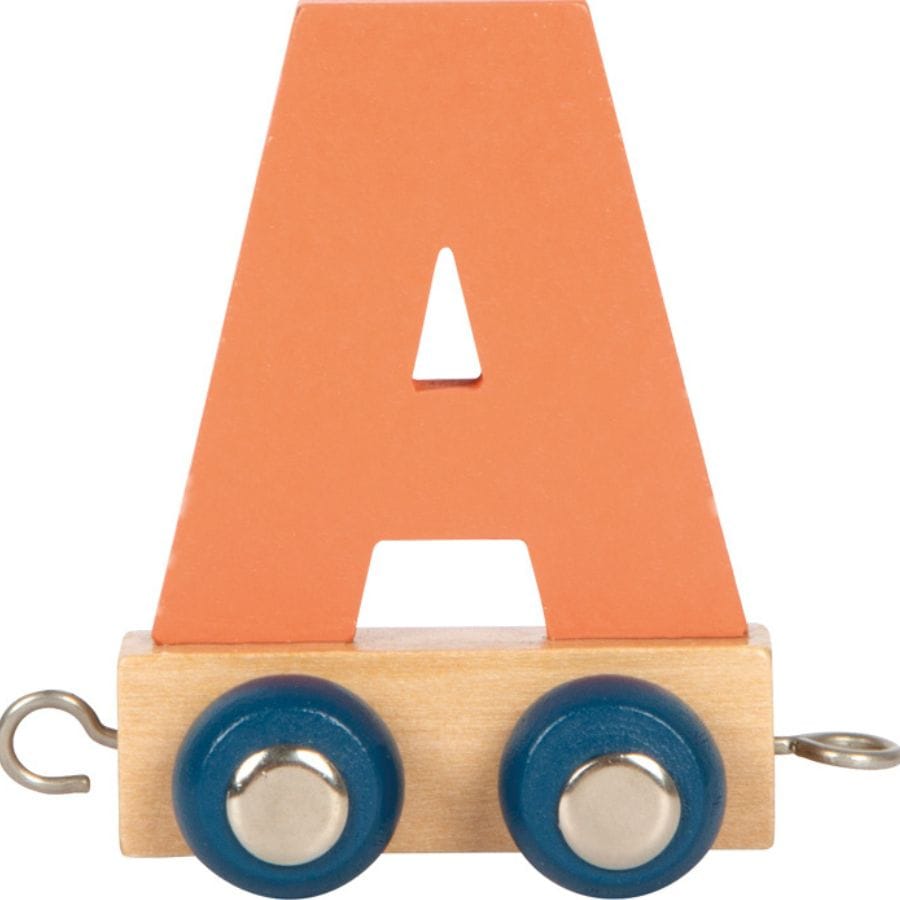 Legler Dekoration A small foot Holz-Buchstabenzug „Polar“ – personalisiertes Geschenk ab 2 Jahre