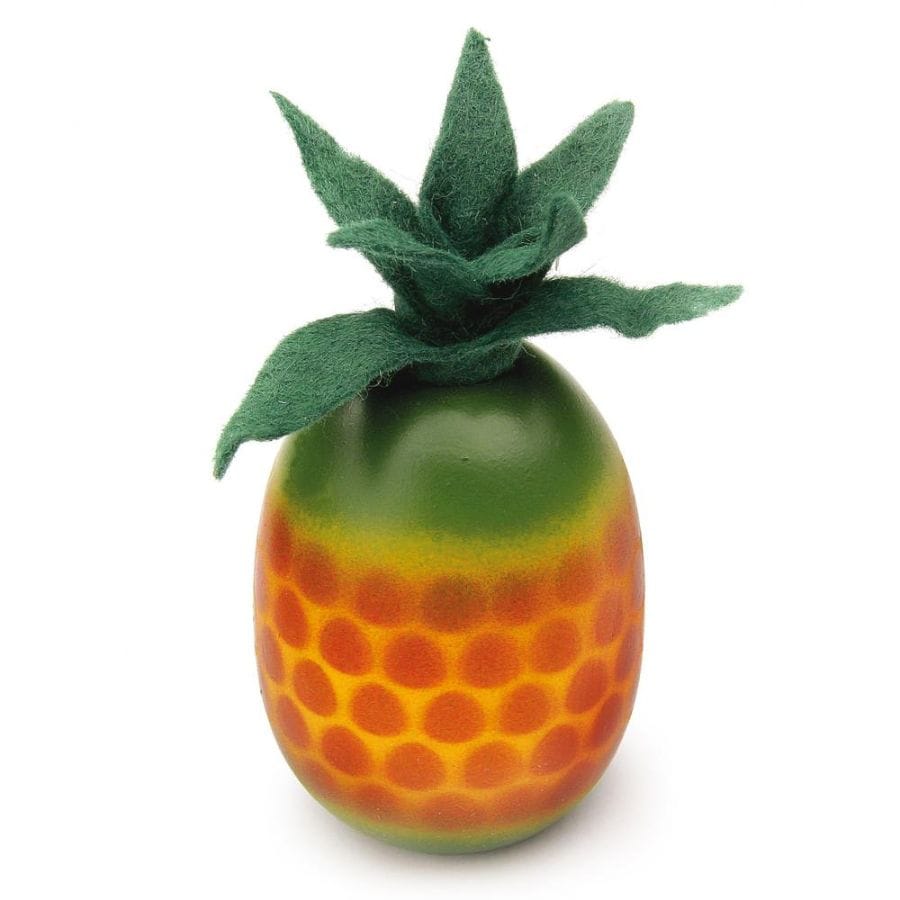 Erzi Spielzeuglebensmittel Erzi Holz-Ananas ab 3 Jahren – Kaufladen & Kinderküche