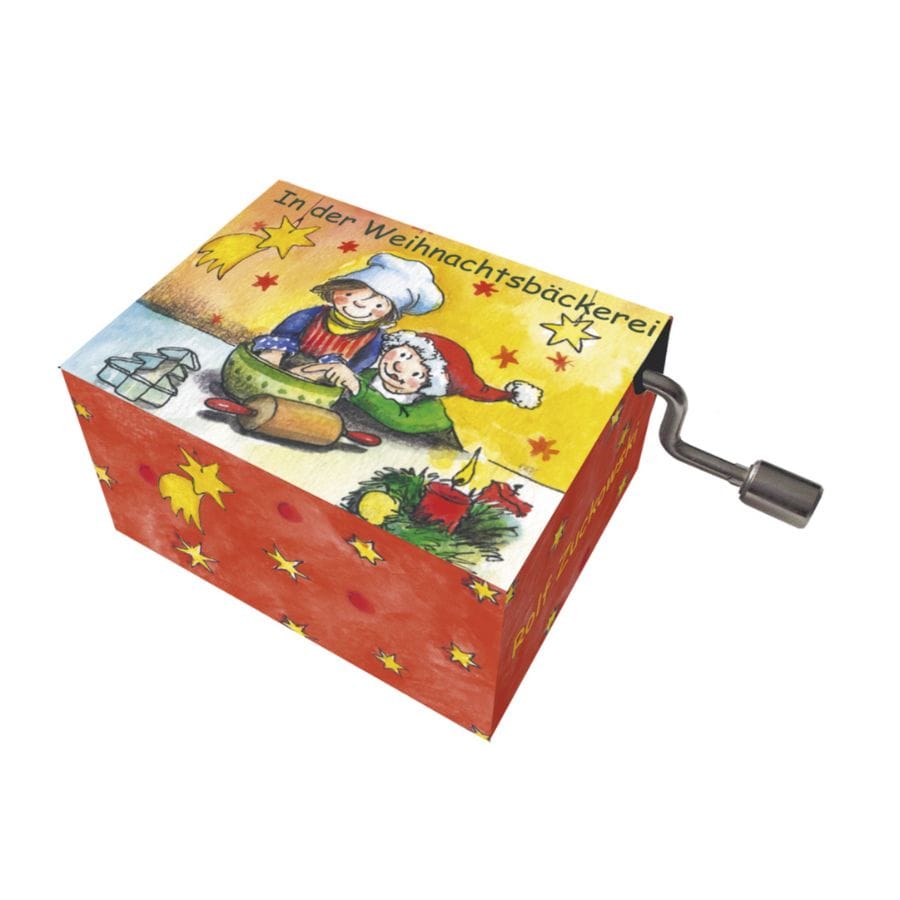 Fridolin Spieluhr Kurbelspieldose, Spieluhr, In der Weihnachtsbäckerei/Zuckowski