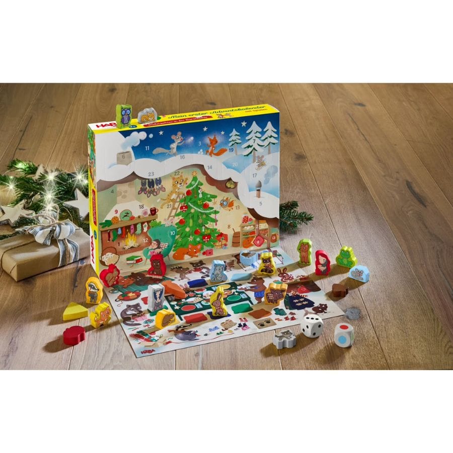 HABA Adventskalender Spiele-Adventskalender - Weihnachten in der Bärenhöhle