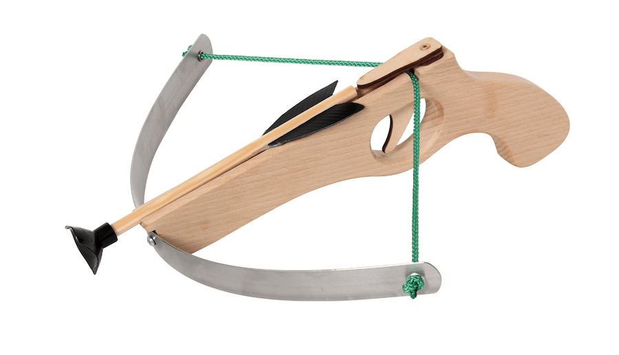 Bartl Sportspielzeuge Armbrust klein mit 3 Pfeilen