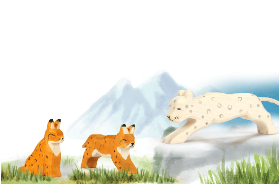 Ostheimer Holzfiguren Ostheimer Luchs laufend