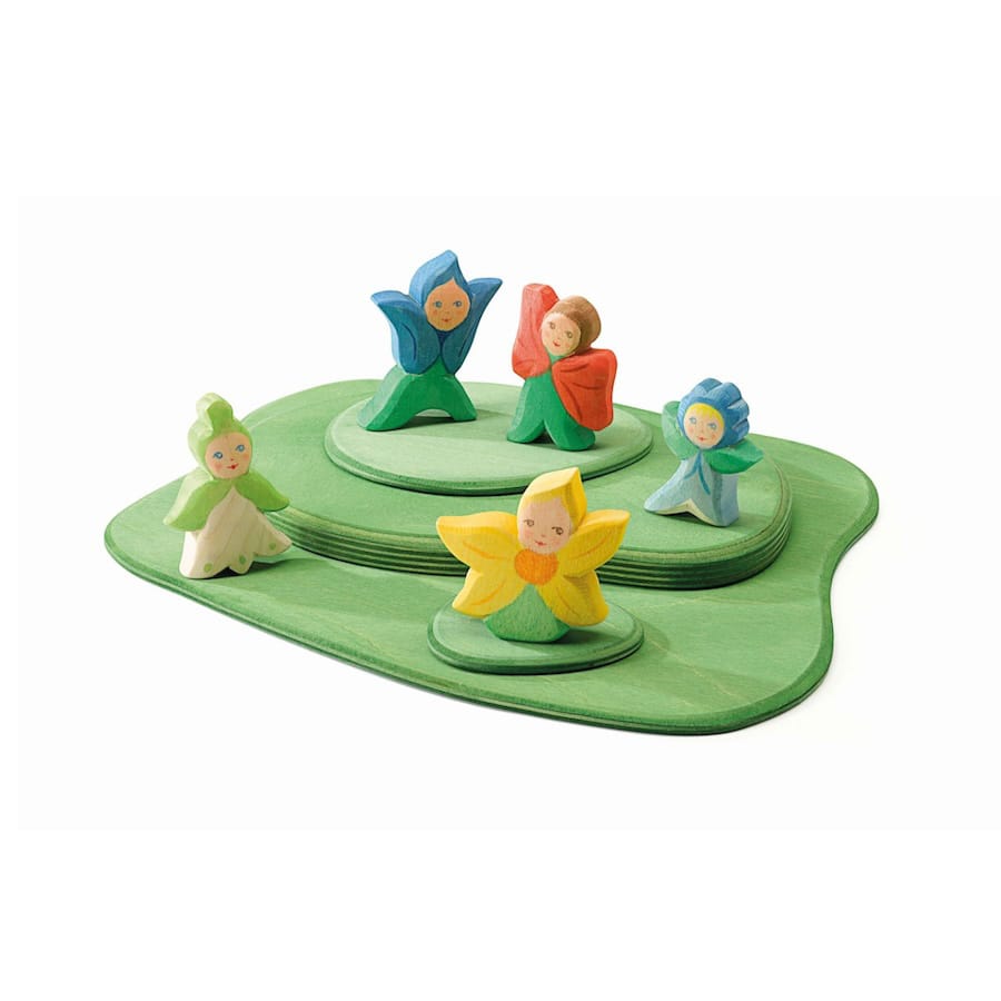 Ostheimer Holzfiguren Ostheimer Ostheimer Blumenkinder, Spielfigur, Holzfigur, Made in Germany, ab 3 Jahre