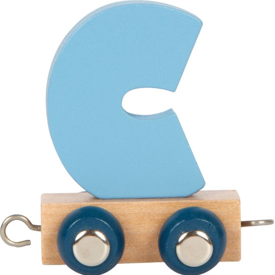 Legler Dekoration C small foot Holz-Buchstabenzug „Polar“ – personalisiertes Geschenk ab 2 Jahre