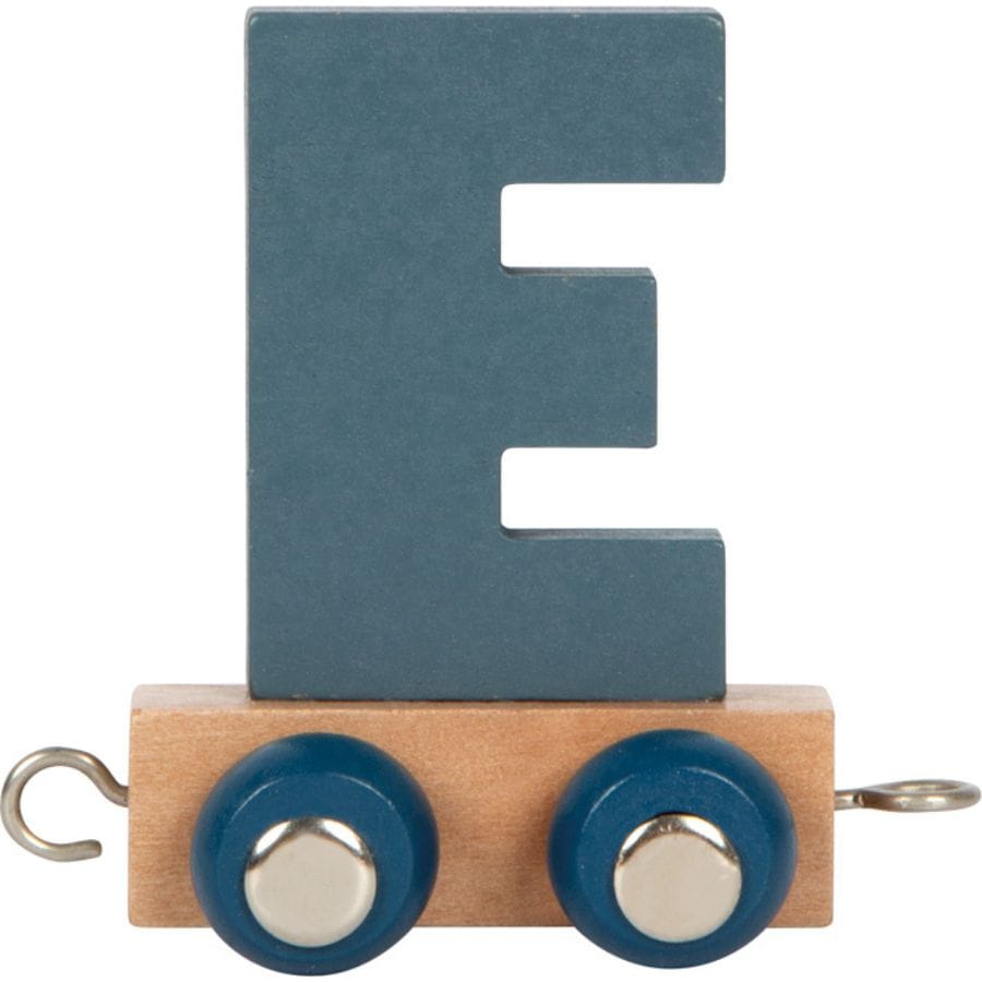 Legler Dekoration E small foot Holz-Buchstabenzug „Polar“ – personalisiertes Geschenk ab 2 Jahre