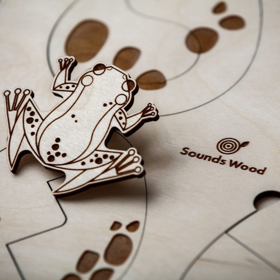 Puzzle Lebenszyklus der Tiere 18 Teile