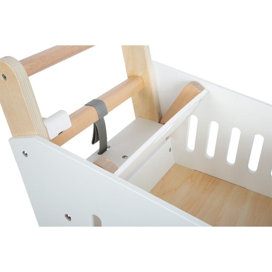 Legler Rollenspiel Small foot Holz-Spiel-Einkaufswagen "Fresh" – Kaufladen, ab 24 Monate