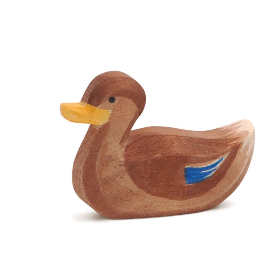 Ente schwimmend – Ostheimer Holzfigur, ab 3 Jahre