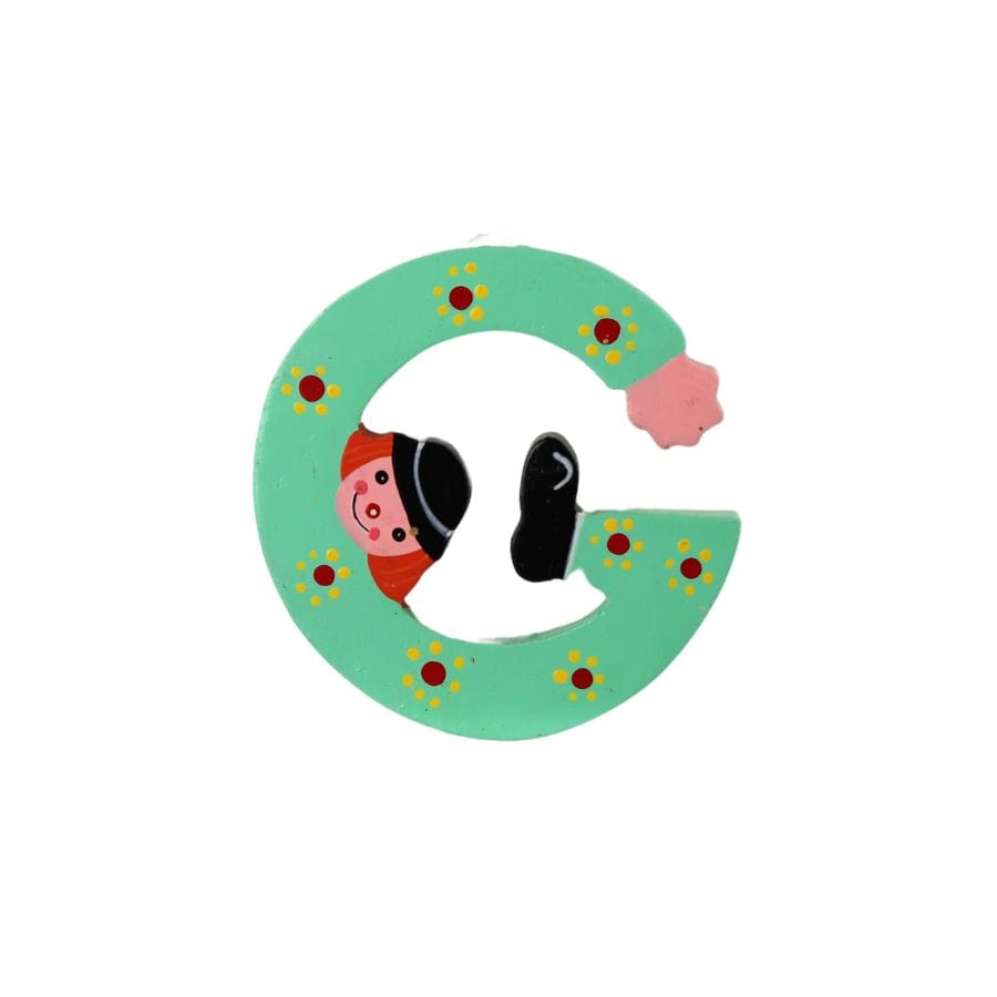 Gico Dekoration G Türbuchstaben Clownbuchstaben Holz A - Z
