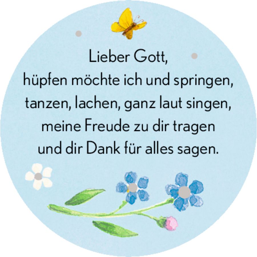 Coppenrath Der kleine Himmelsbote – Gebetswürfel aus Holz ab 24 Monaten