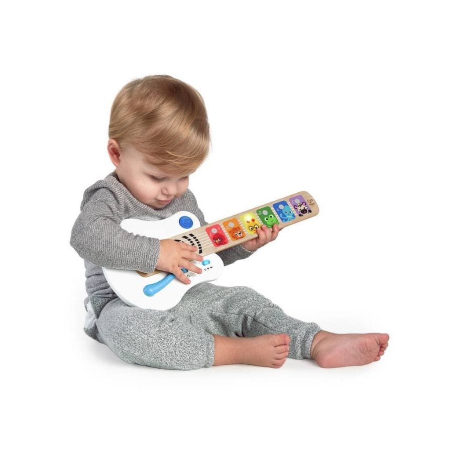 Toynamics Kreativspielzeug Hape Touch Gitarre – Magic Touch Musikspielzeug ab 12 Monate