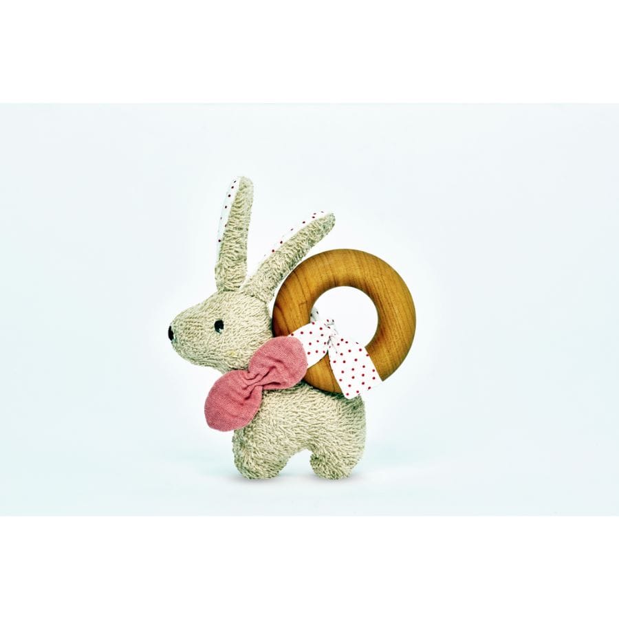 Toynamics Greifling Käthe Kruse Mini Hase Greifling – Motorikspielzeug für Babys