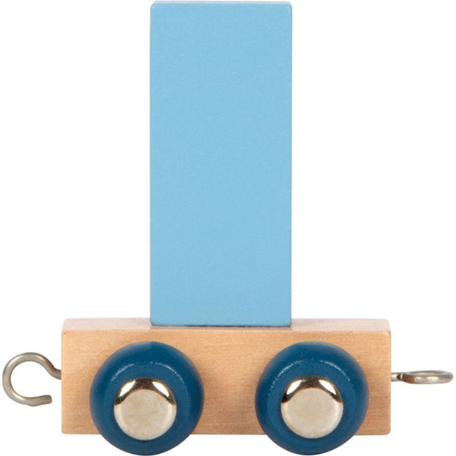Legler Dekoration I small foot Holz-Buchstabenzug „Polar“ – personalisiertes Geschenk ab 2 Jahre