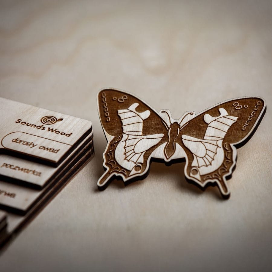 Stuka Puka Puzzle Sounds Wood Holzpuzzle „Bug’s Life“ – Insekten-Lebenszyklen, ab 5 Jahren