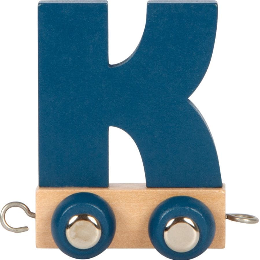 Legler Dekoration K small foot Holz-Buchstabenzug „Polar“ – personalisiertes Geschenk ab 2 Jahre