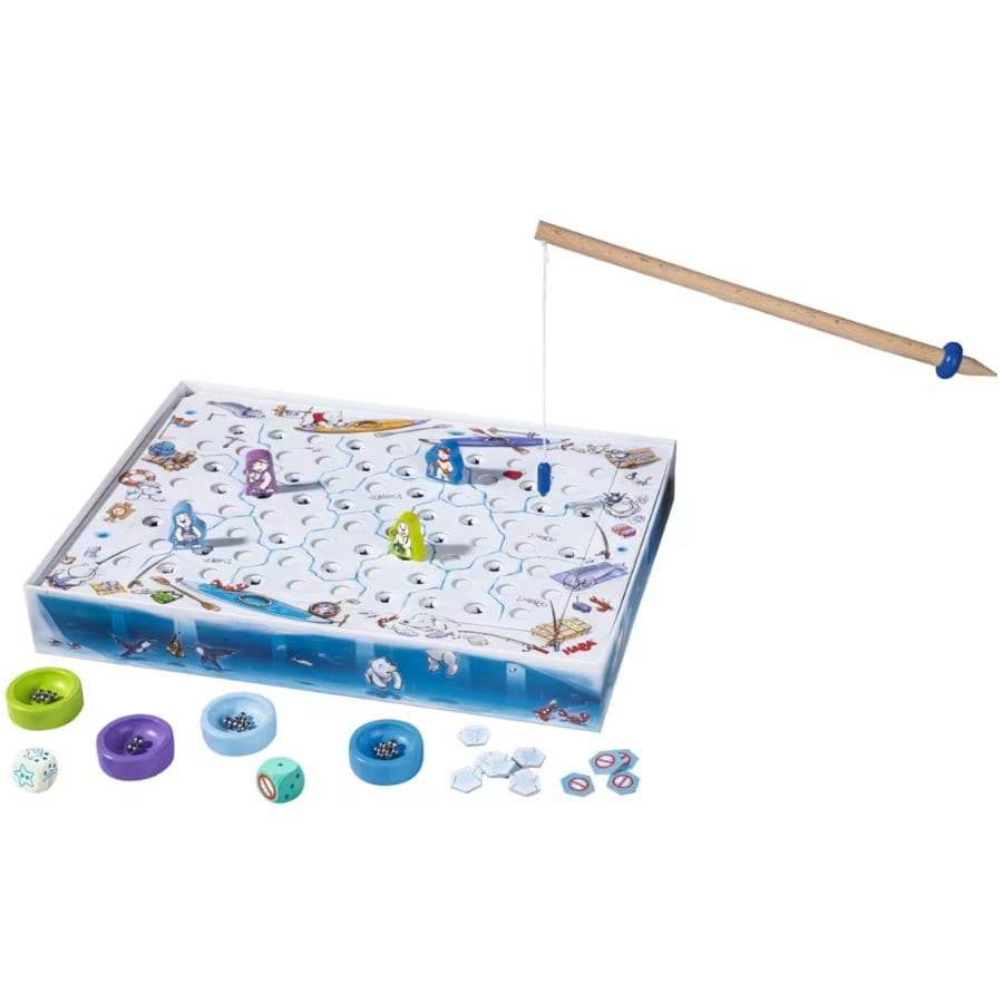 Haba Gesellschaftsspiel HABA Kayanak – Angeln, Eis & Abenteuer, ab 4 Jahre