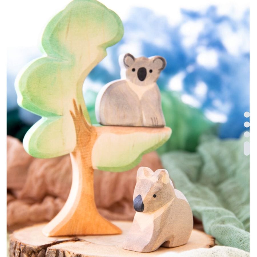 Ostheimer Action- & Spielzeugfiguren Ostheimer Koala – Holzfigur, ab 3 Jahren, Australien-Beutelbär