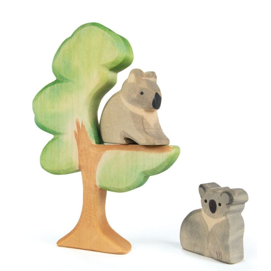 Ostheimer Action- & Spielzeugfiguren Ostheimer Koala – Holzfigur, ab 3 Jahren, Australien-Beutelbär