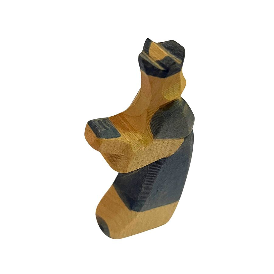 Ostheimer Mini-König blau – Holzfigur ab 3 Jahre, Restbestand