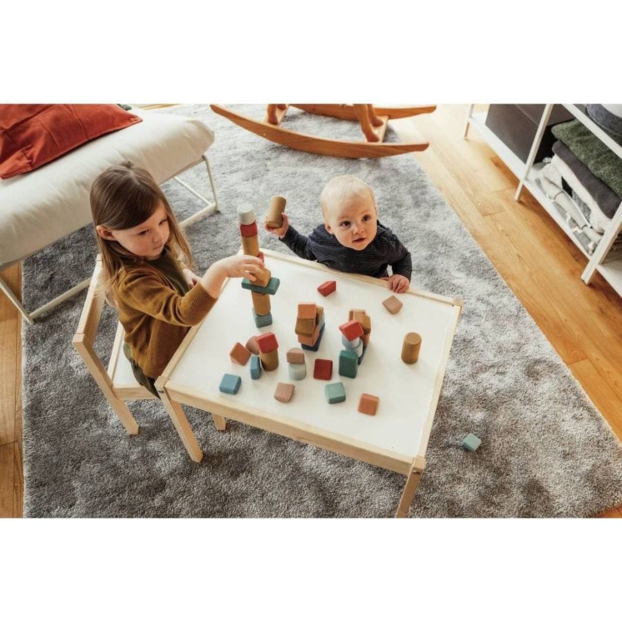 Toynamics Bausteine & Bauspielzeug Korko 40 Korkbausteine – Nachhaltiges Spielzeug ab 18 Monate