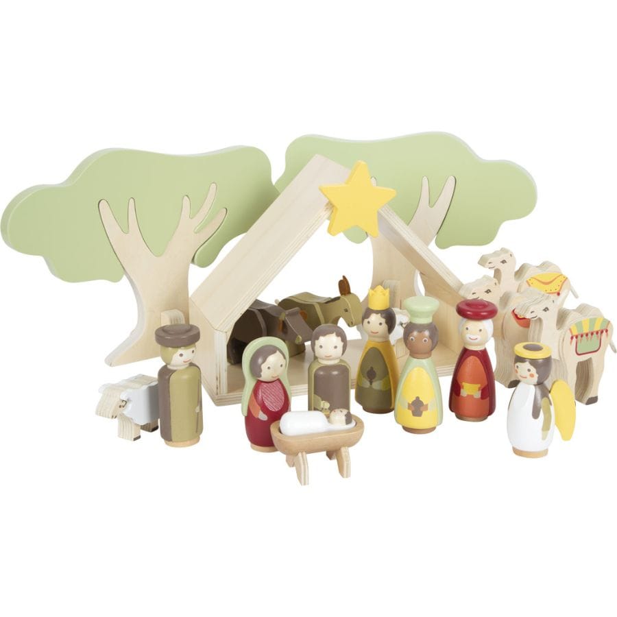 Legler Weihnachtskrippe Spielset Weihnachtskrippe Spielkrippe