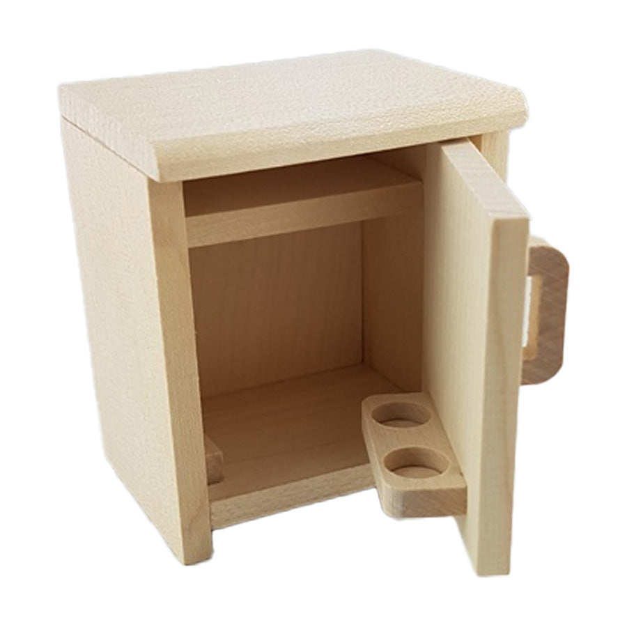 Kühlschrank "Rustikal" 22285 von Rülke für das Puppenhaus